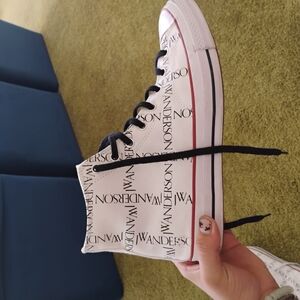 Converse Black and White High-Top Sneakers